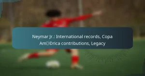Neymar Jr.: International records, Copa América contributions, Legacy